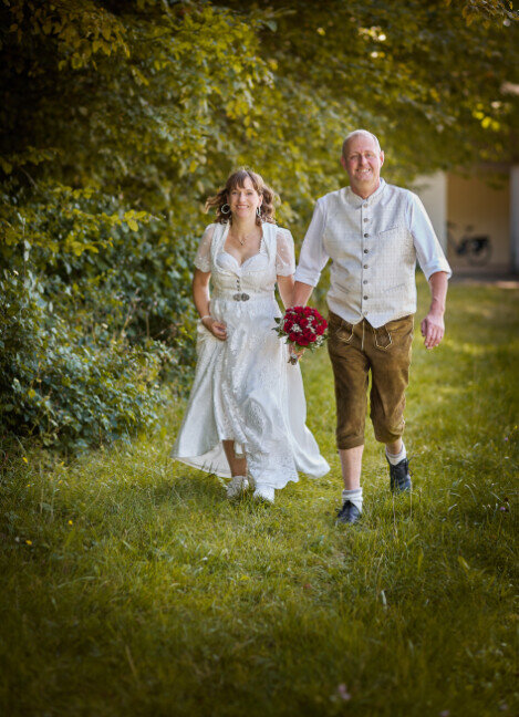 Albumcover mit Bild vom Brautpaar